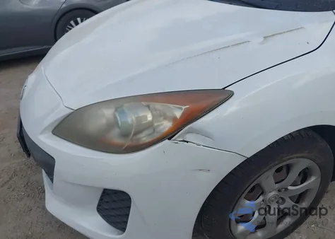 2013 Mazda Mazda3 I Sport from USA, damaged, VIN JM1BL1U72D1830167